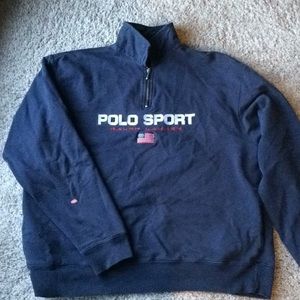 Polo Sport Ralph Lauren. Pullover 1/4 zip. Large